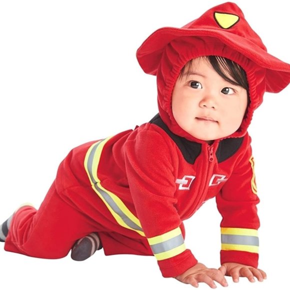 Carter’s Fireman Fire Fighter Infant Costume Halloween Pretend Play 12 M… - Picture 1 of 10